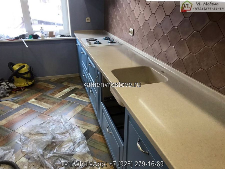 столешница из искусственного камня
