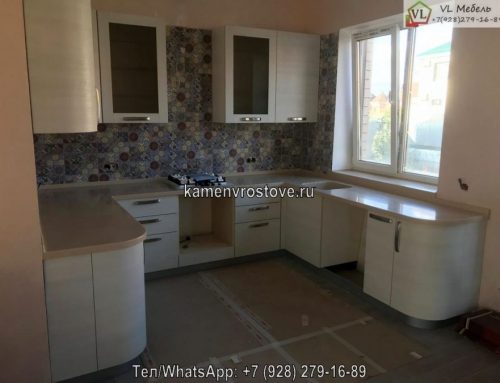Искусственный камень столешница для кухни купить на заказ